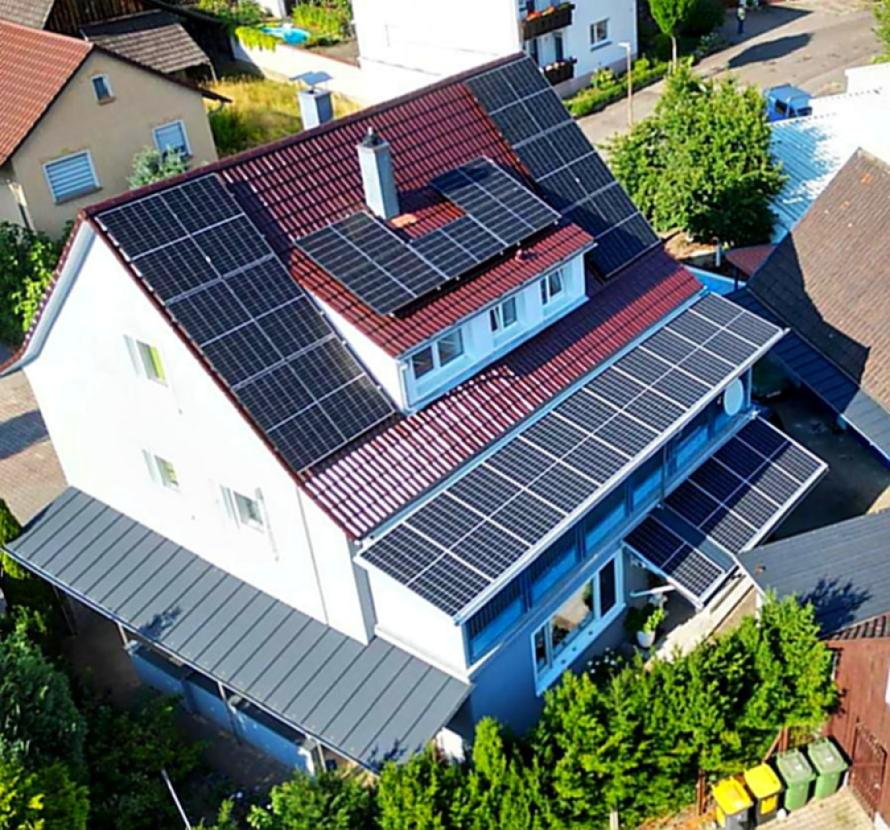 Luftaufnahme Haus