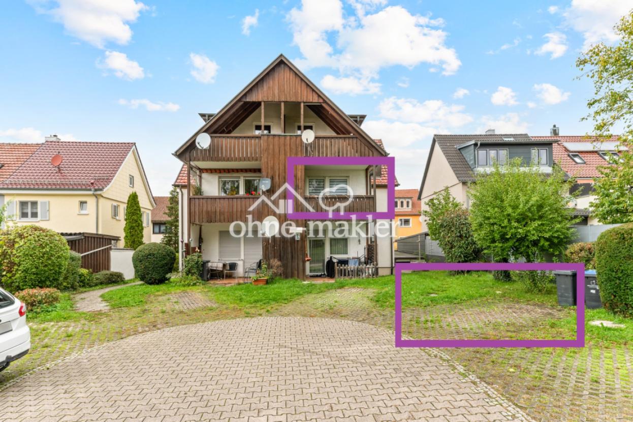 Rückseite + Stellplatz