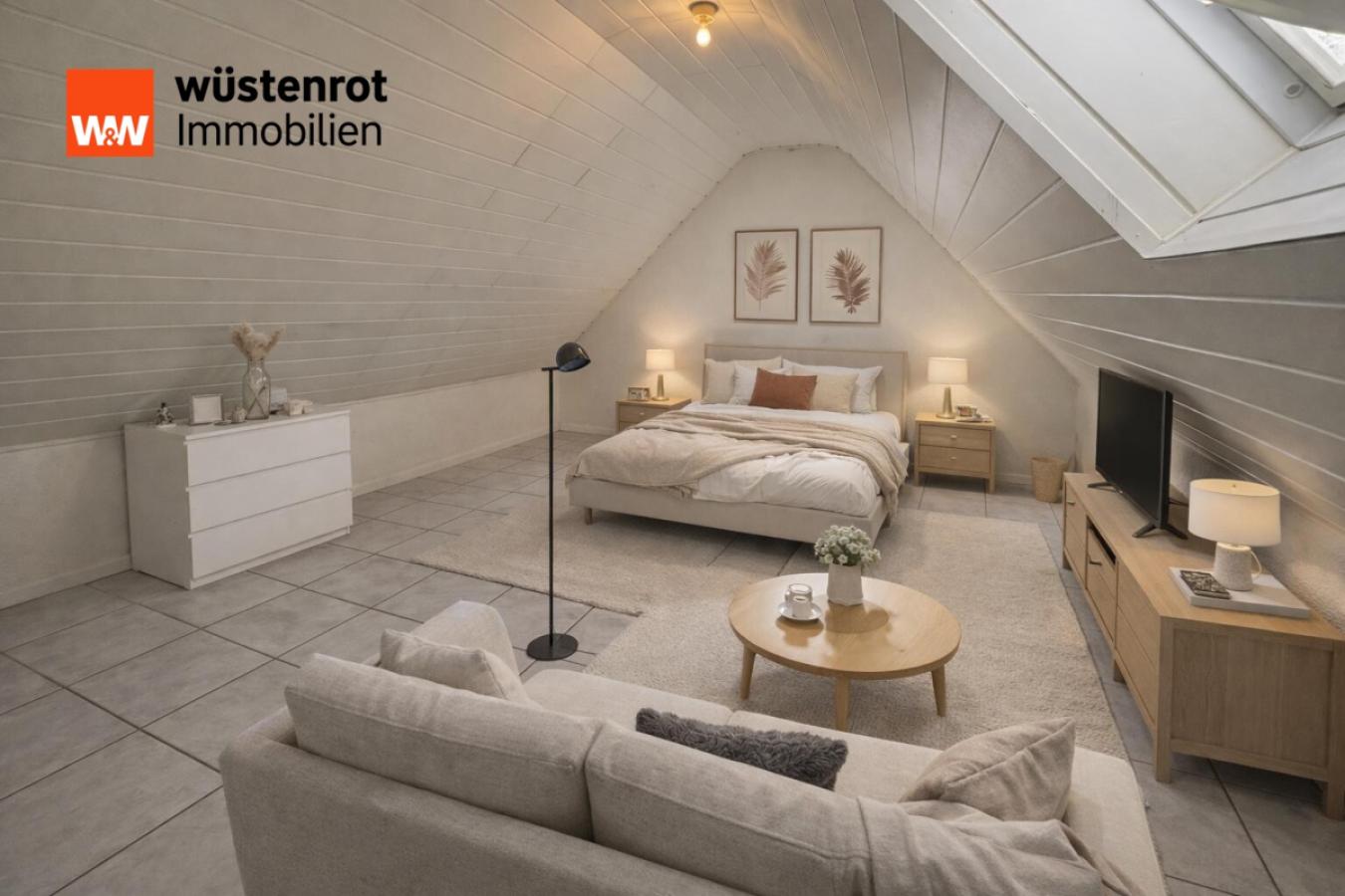 Dachboden: Virtuelles Homestaging