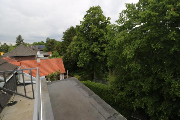 Blick vom Balkon