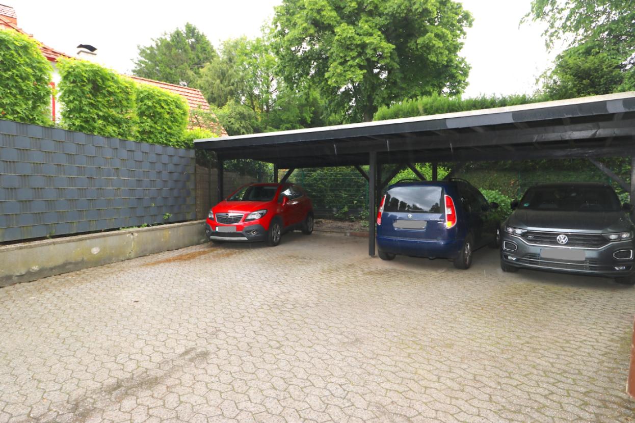 Stellplatz Carport