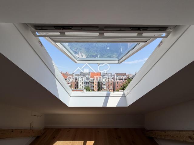 Blick aus dem Schlafbereich