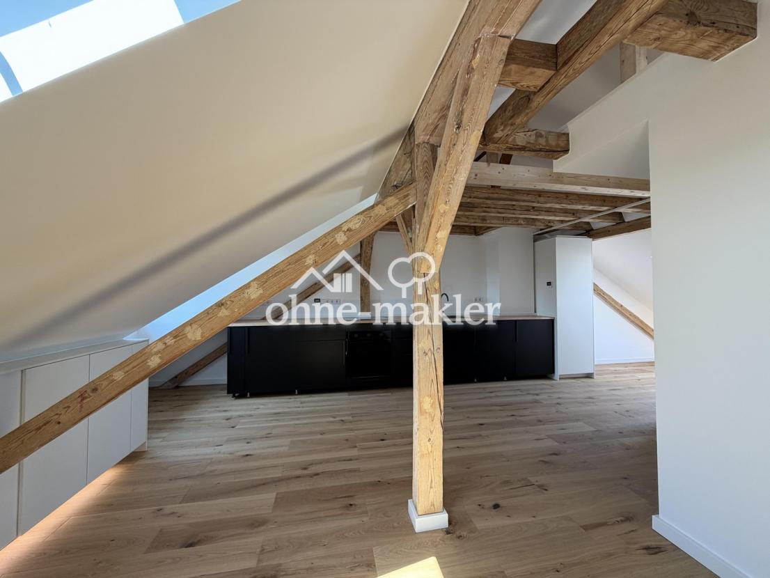 offene Balkenstruktur