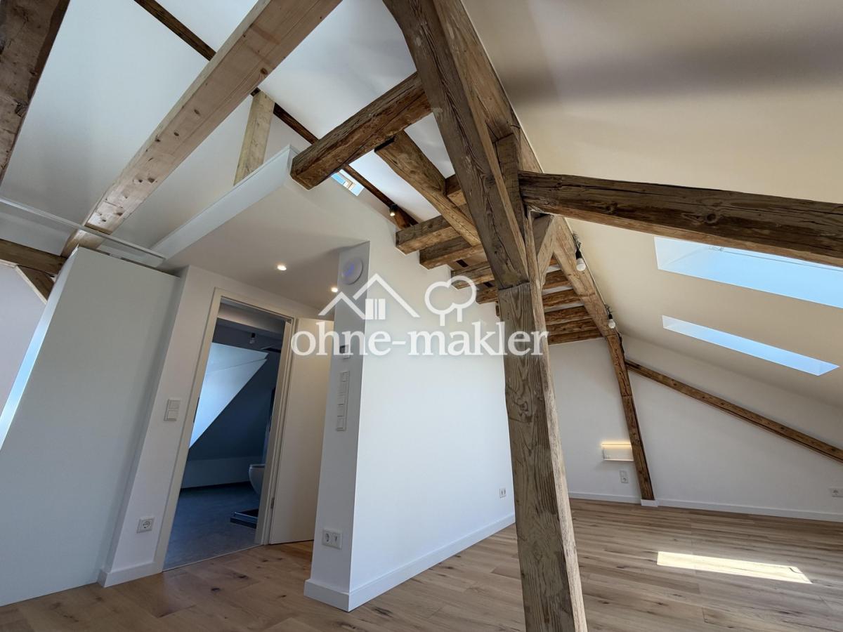 hohe Decken im Wohnbereich