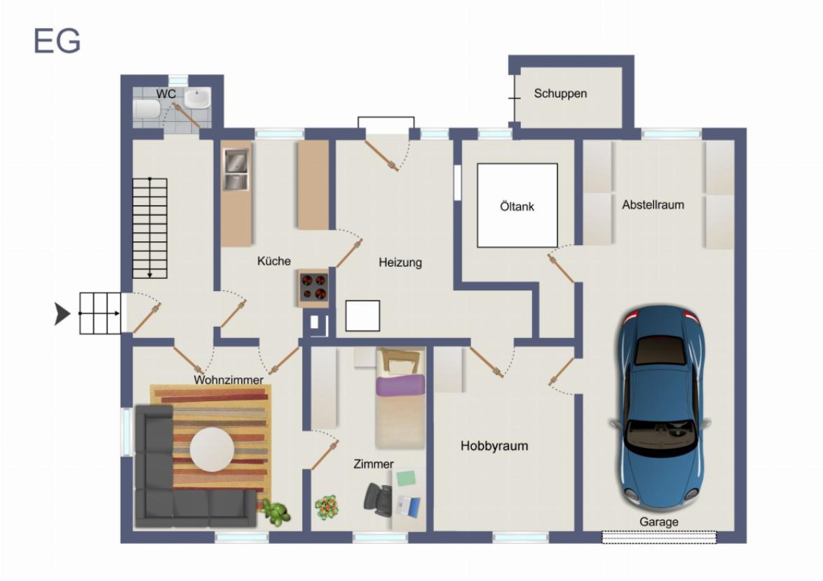 Grundriss EG