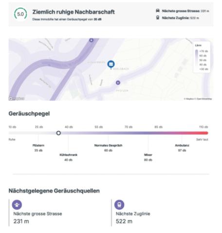 Sehr ruhige Nachbarschaft