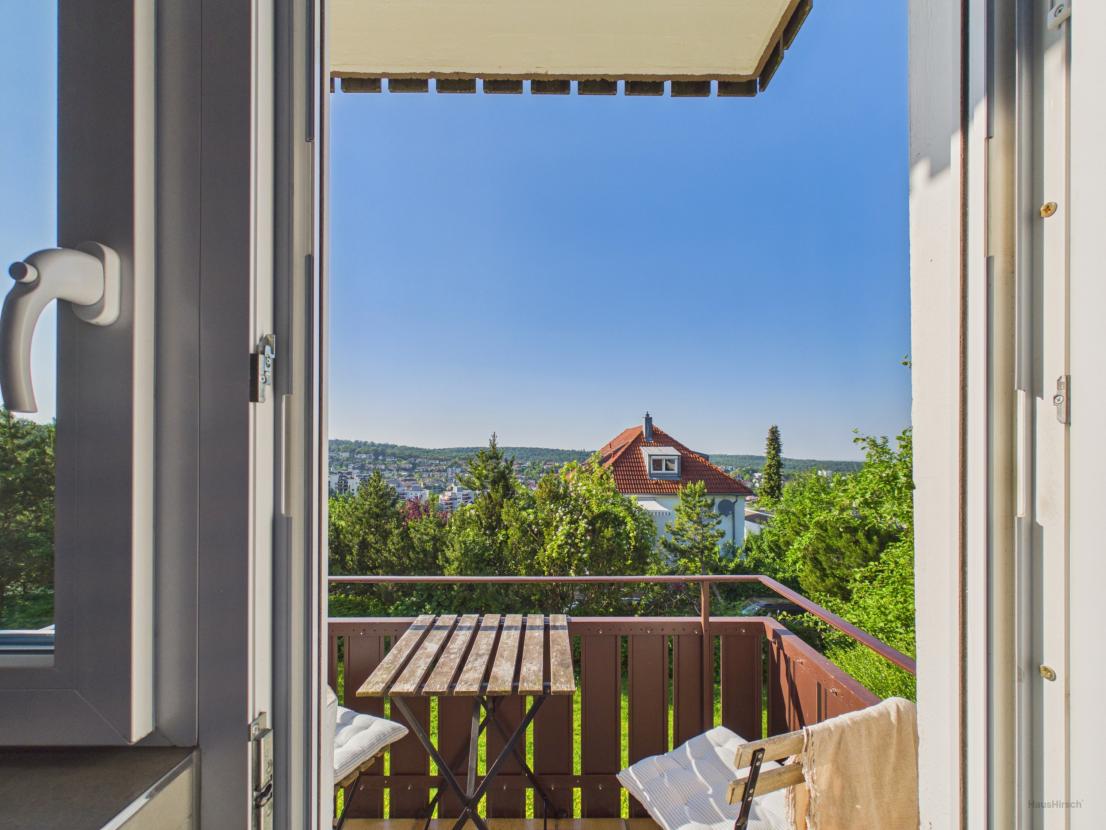 Ausblick aus der Küche