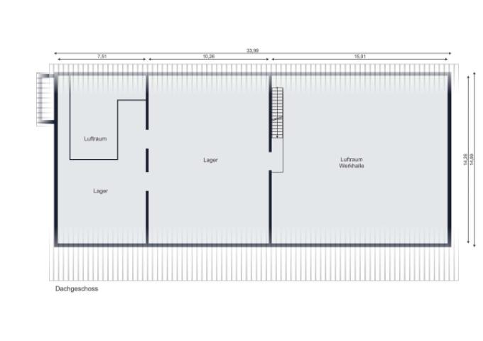 Grundriss Halle OG