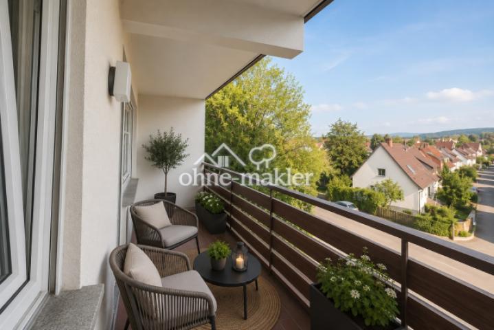 Wunderschöner Südbalkon