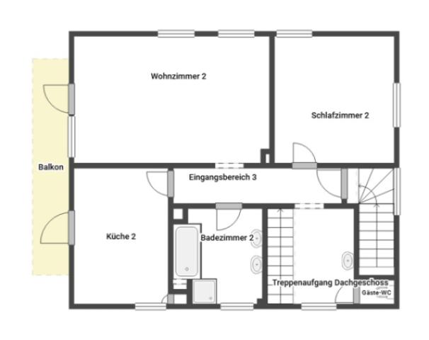 Grundriss Skizze OG