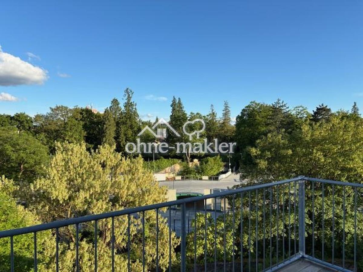 Ausblick Balkon