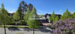 Blick vom Balkon