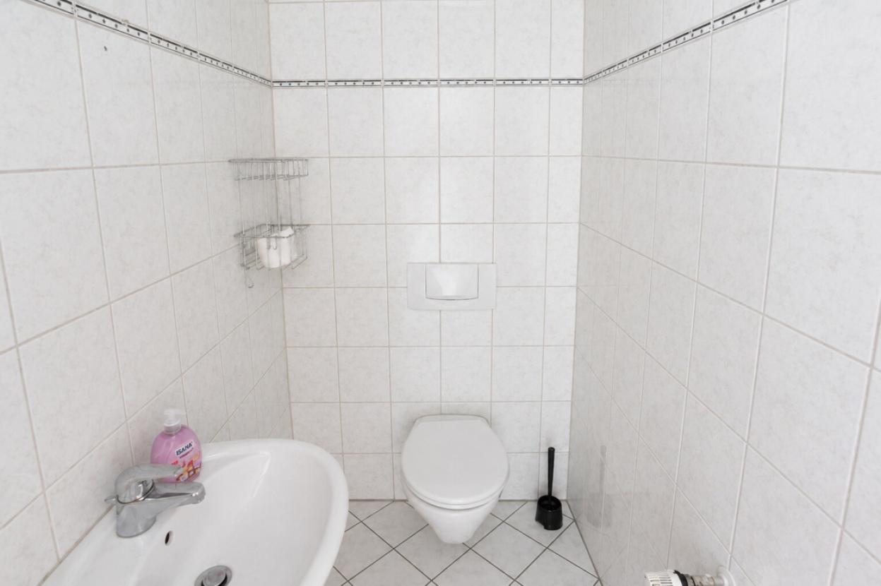 Gäste-WC im Souterrain