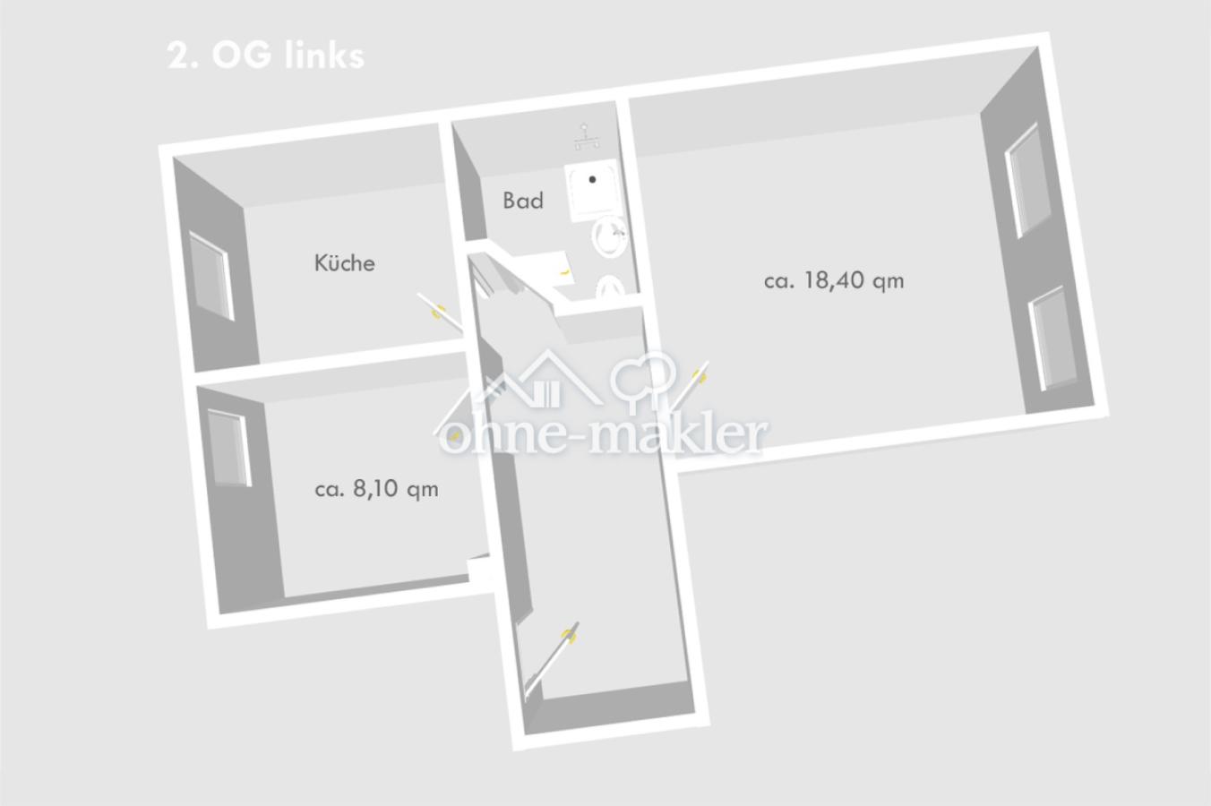 schematischer Grundriss