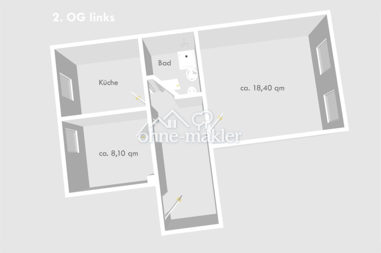 schematischer Grundriss