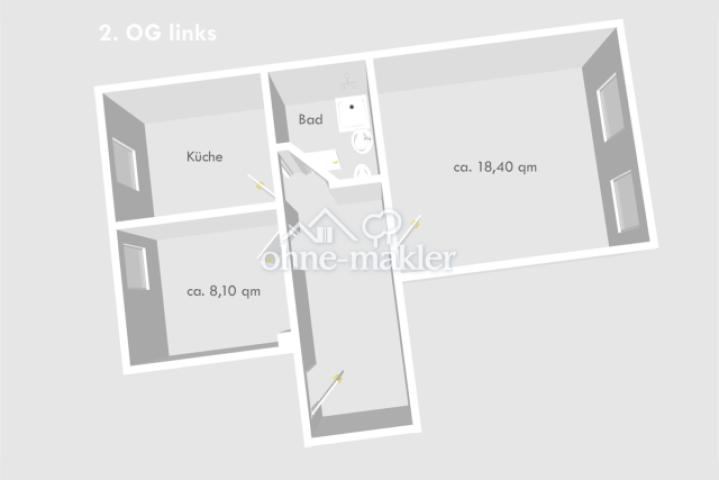 schematischer Grundriss
