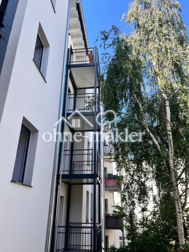 Ansicht Balkonanlage