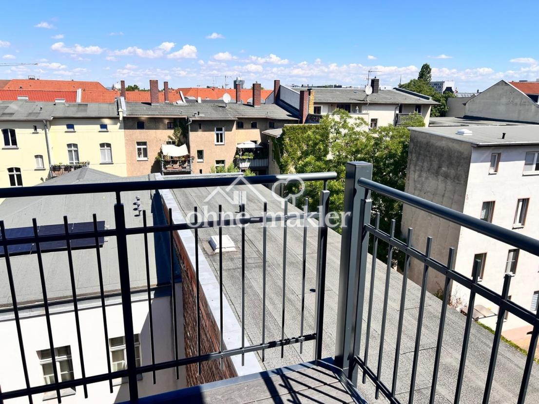 Blick vom Balkon DG