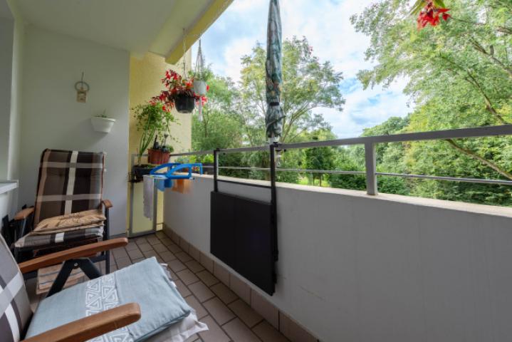 Gemütlicher Balkon