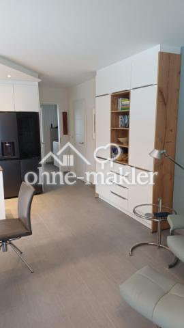 Wohnzimmer mit Küche