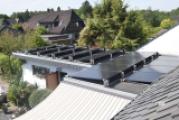 PV Anlage auf der Garage bzw. Anbau