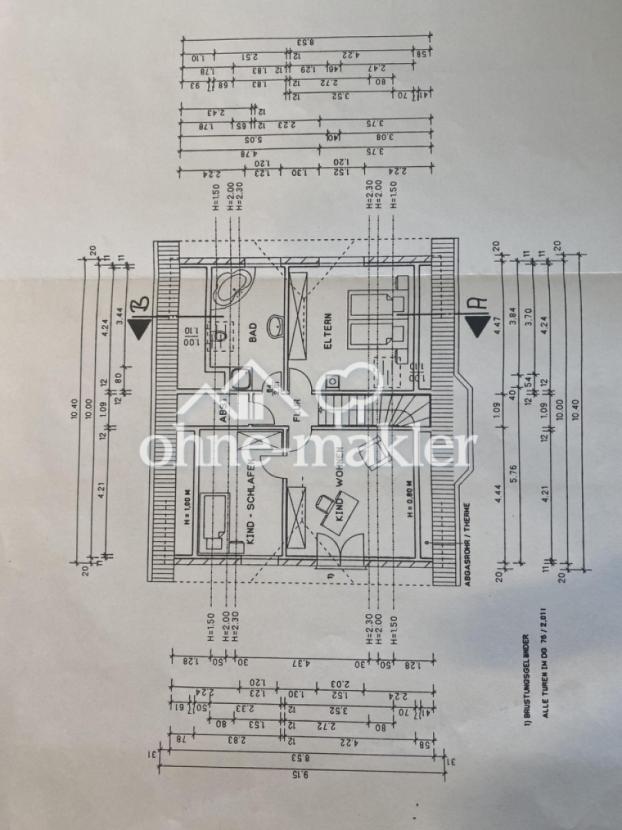 Grundriss Dachgeschoss