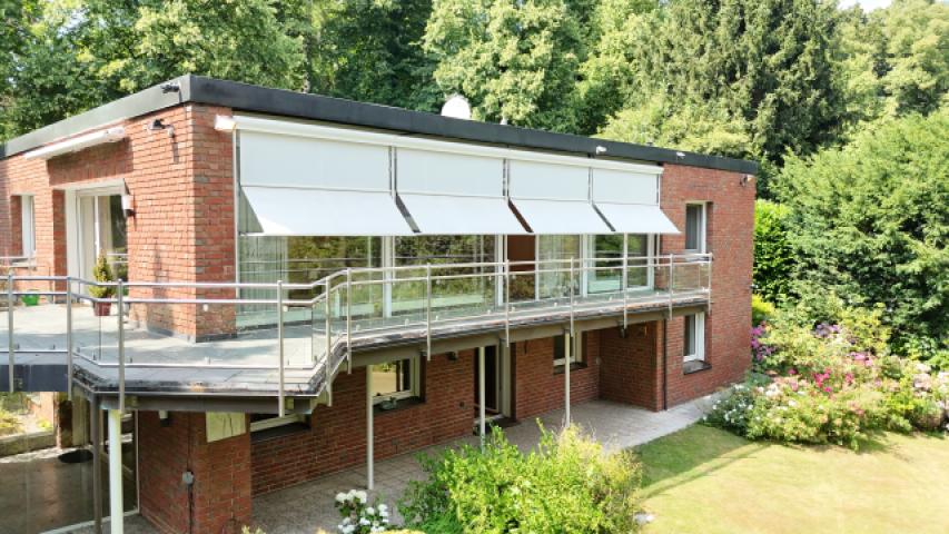 Rückansicht zur Gartenseite