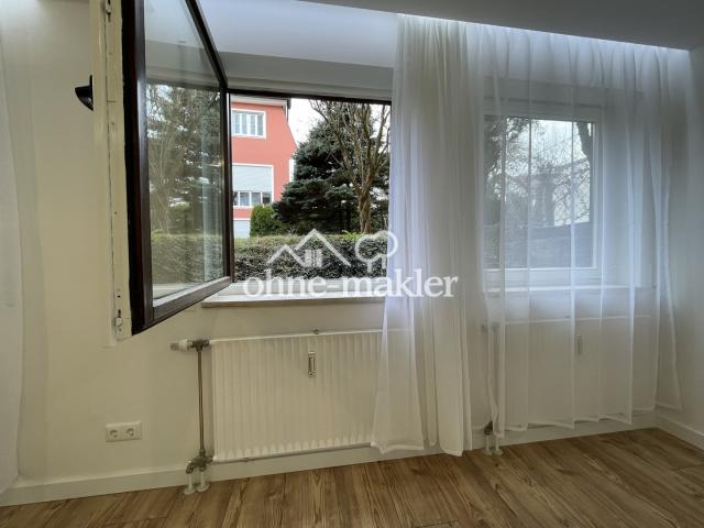 Blick aus dem Wohnzimmer