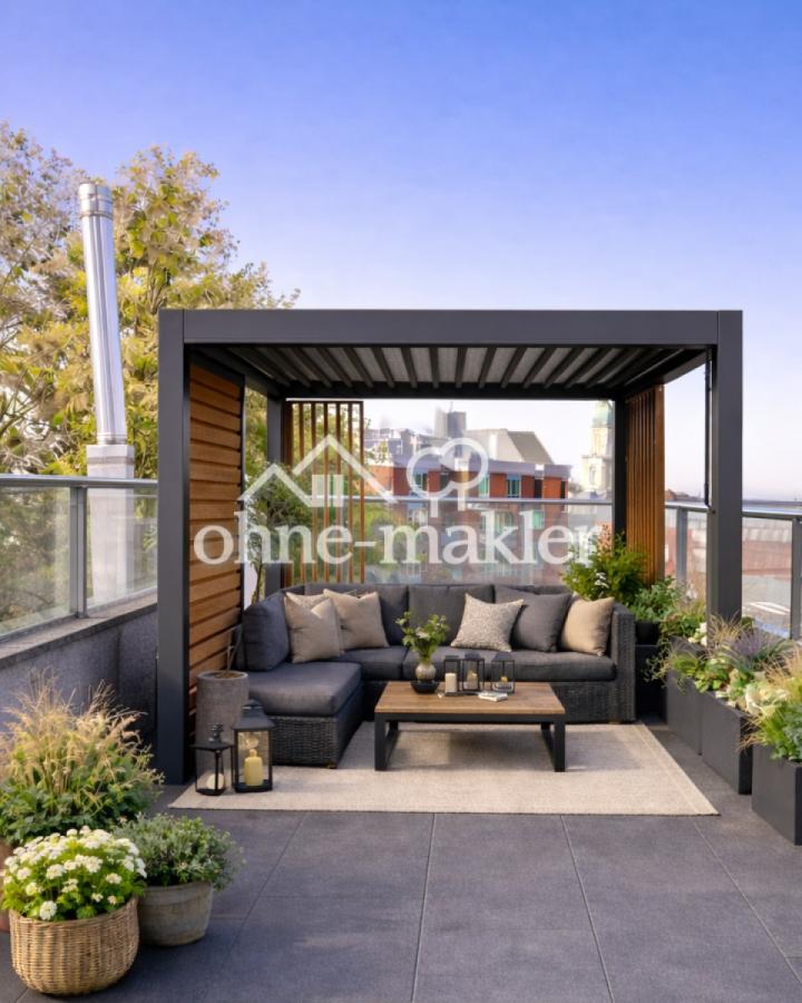 Dachterrasse Sonnenschutz