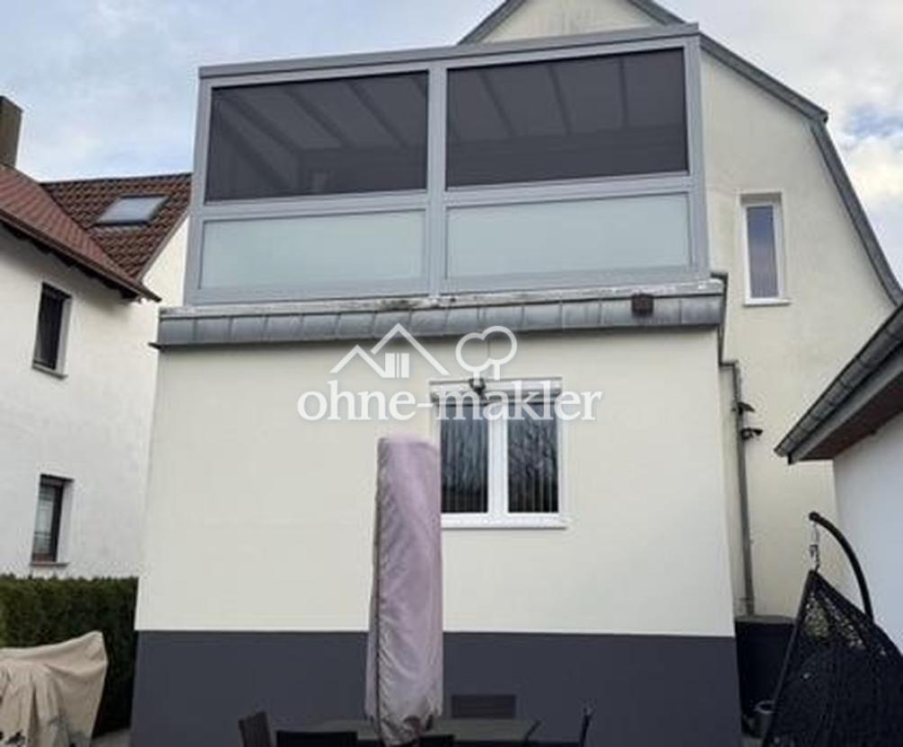 Hinteransicht zum Balkon