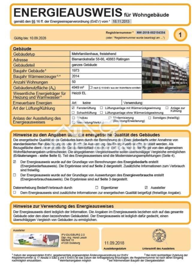 Energieausweis