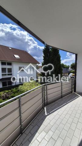 Blick vom Balkon