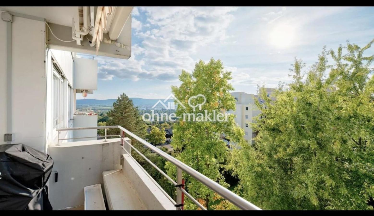 Aussicht vom Balkon