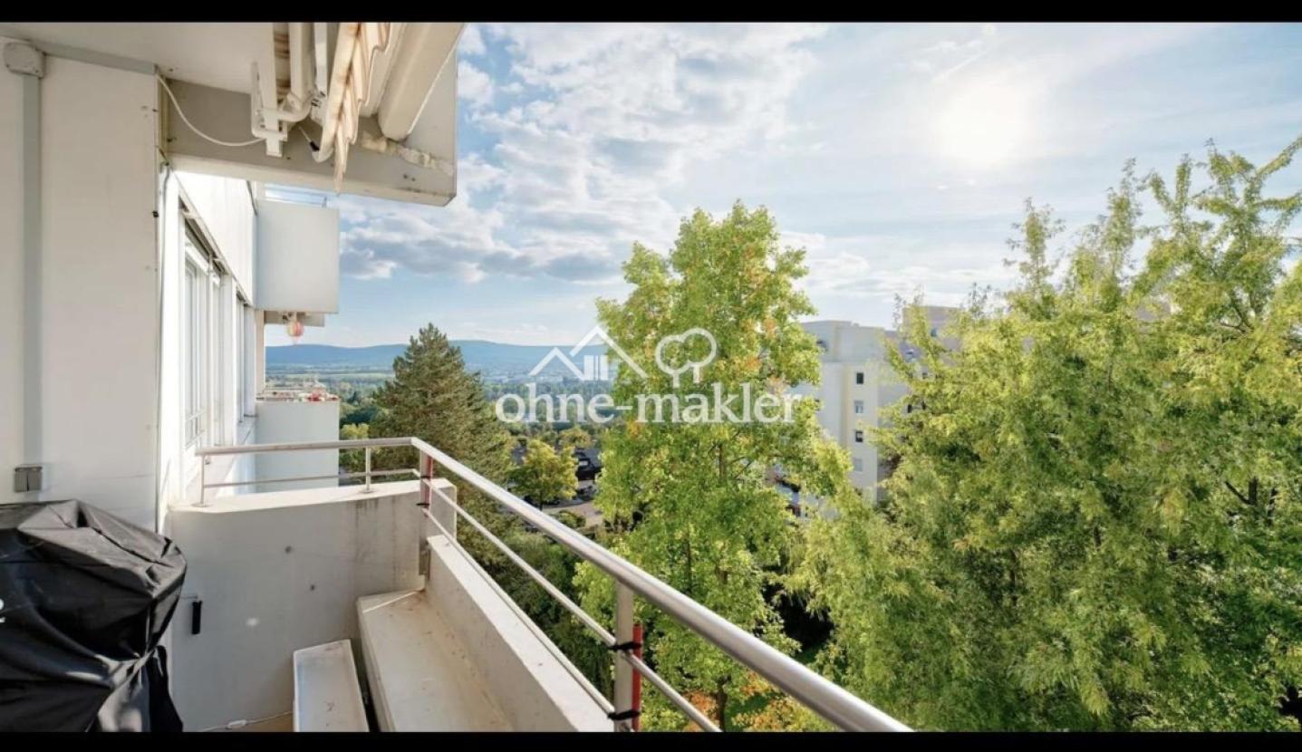 Aussicht vom Balkon