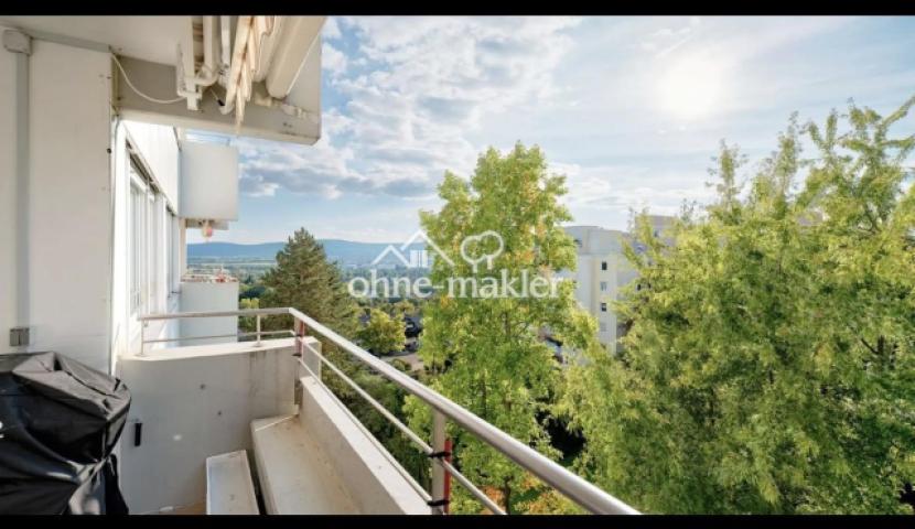 Aussicht vom Balkon