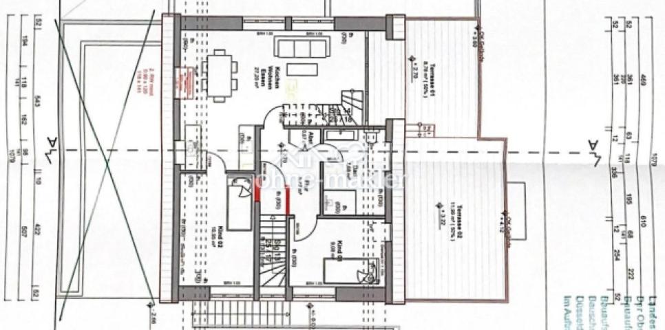 Grundriss untere Etage