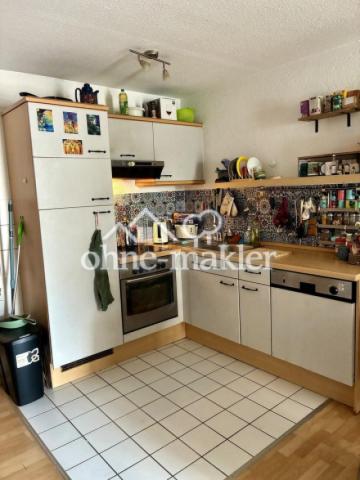 Küche mit Einbauküche