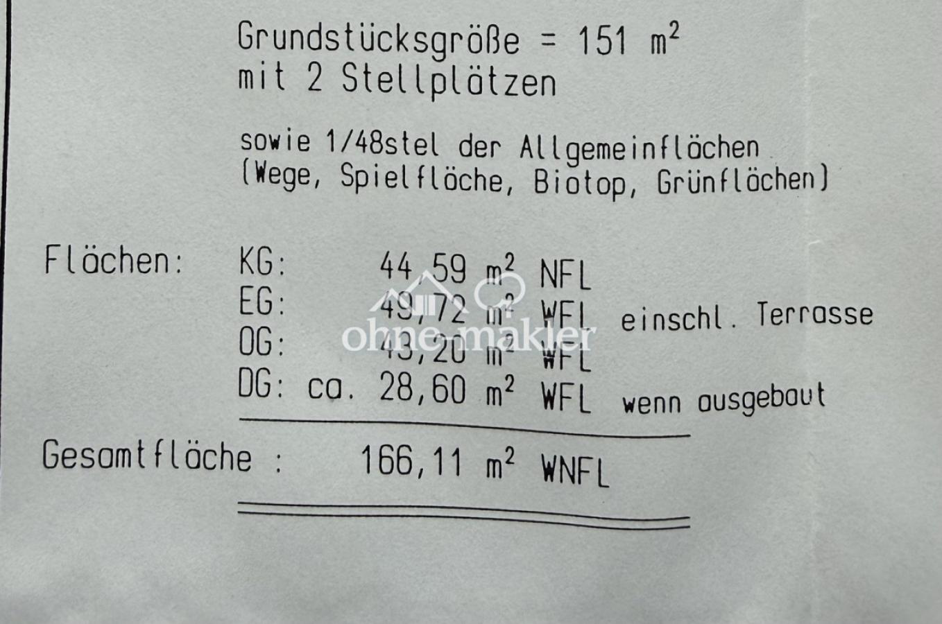 Flächenberechnung