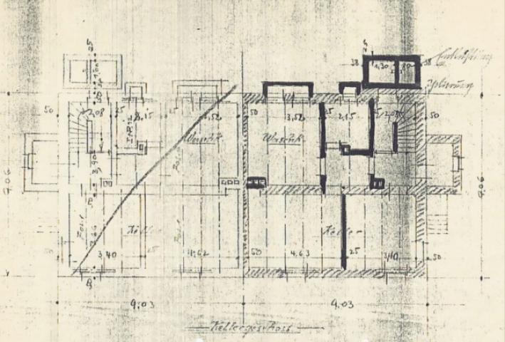 Grundriss Keller