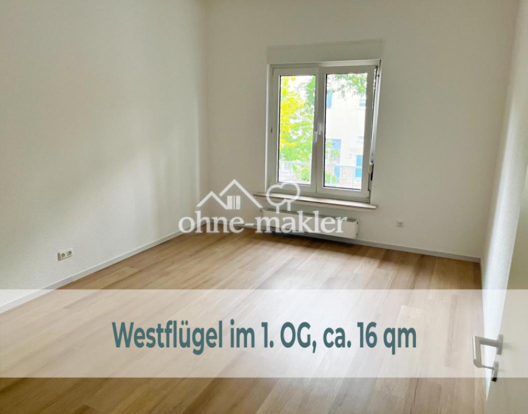 1. OG, Westflügel