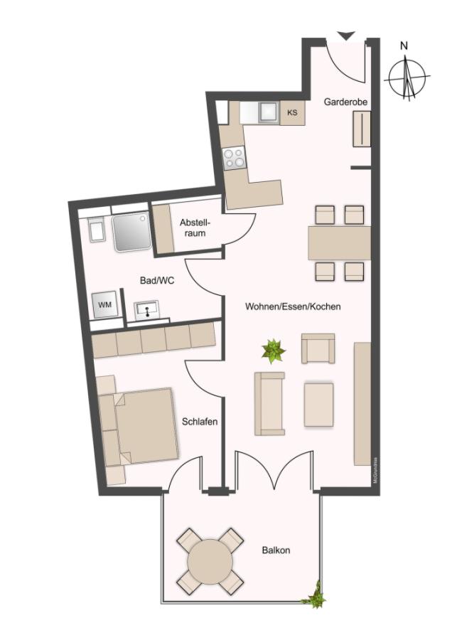 Wohnung 2. OG