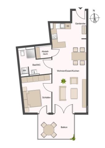 Wohnung 2. OG
