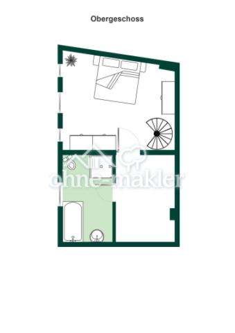 Plan Obergeschoß
