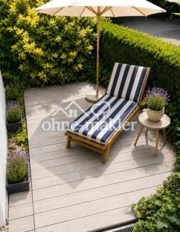 Terrasse im Vorgarten