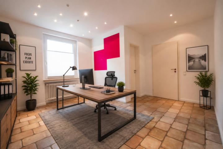 Ansicht Arbeits- und Gästezimmer Einrichtungsbeispiel