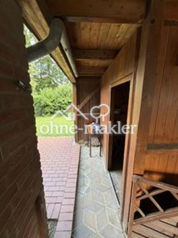Carport mit Geräteraum
