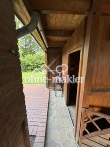 Carport mit Geräteraum