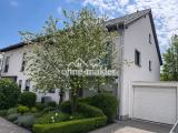 Apfelbaum vorm Haus