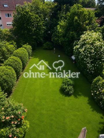 Garten von oben