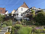Aktuelle Hausansicht Garten